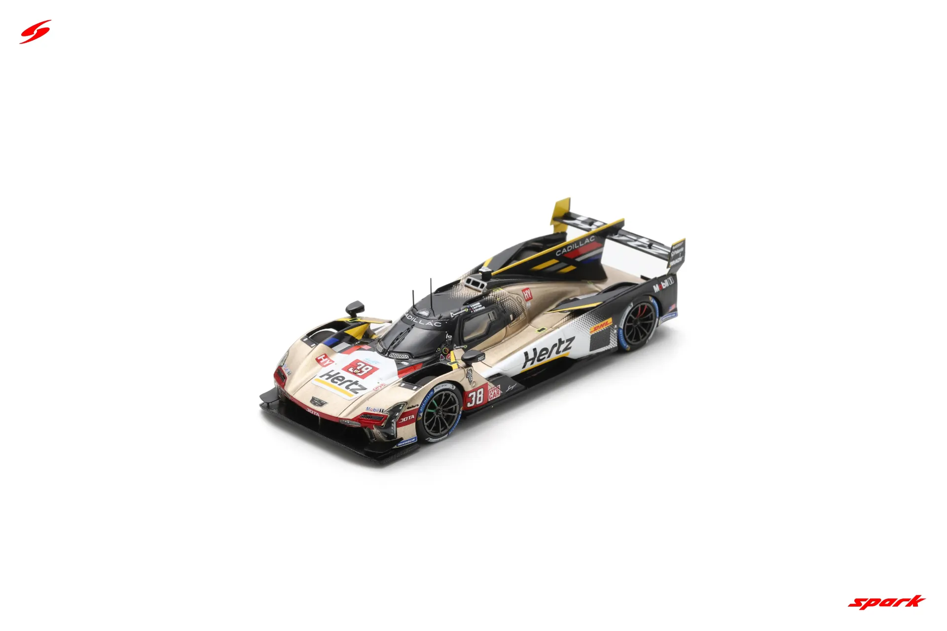 [SPK S9266] Spark : Cadillac V-Series.R │ No.38 CADILLAC HERTZ TEAM JOTA 7th Le Mans 24H 2025 E. Bamber - S. Bourdais - J. Button [1/43]