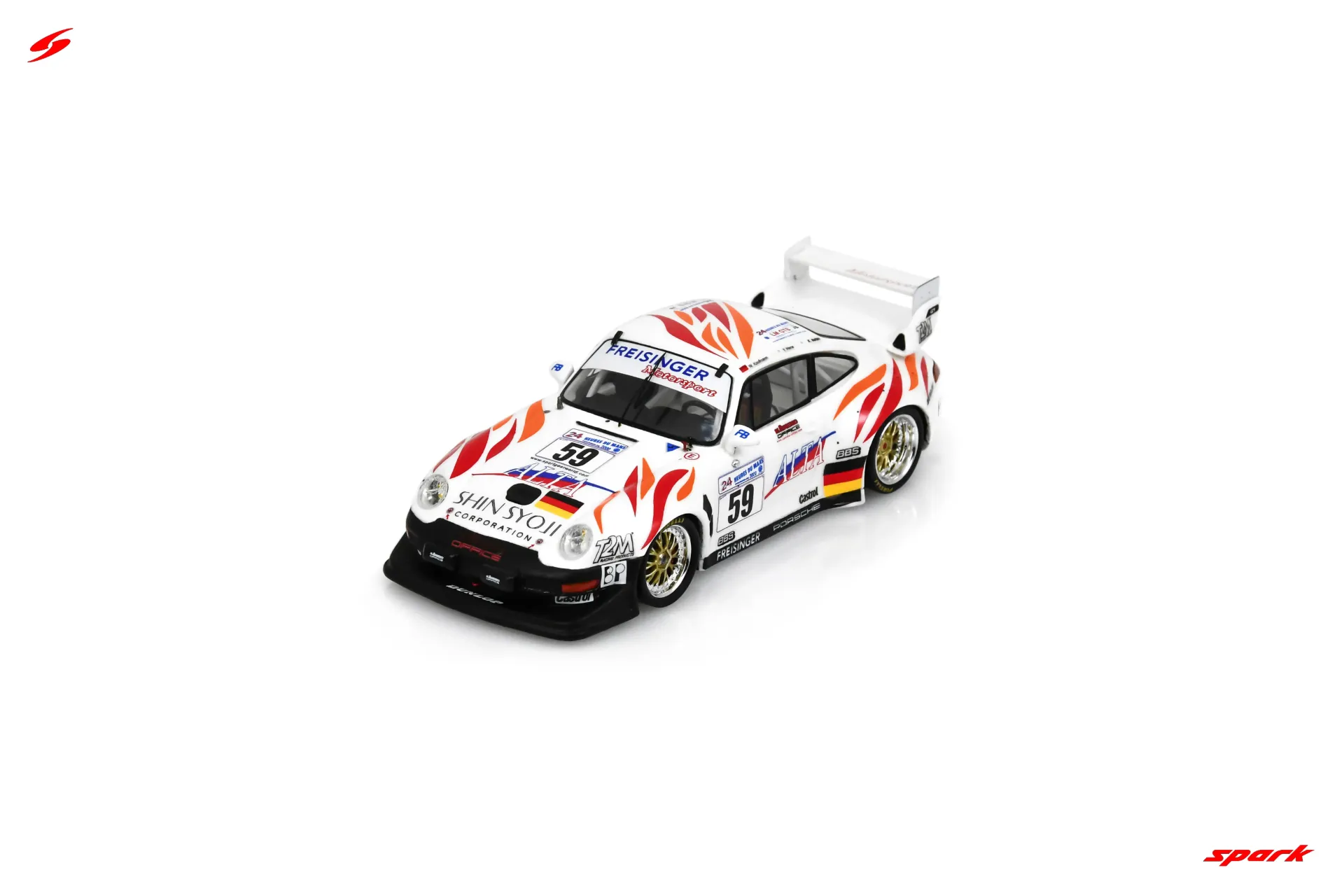 Spark : Porsche 911 GT2 │ No.59 Le Mans 24H 2000 Y. Hane - W. Kaufmann - K. Iketani