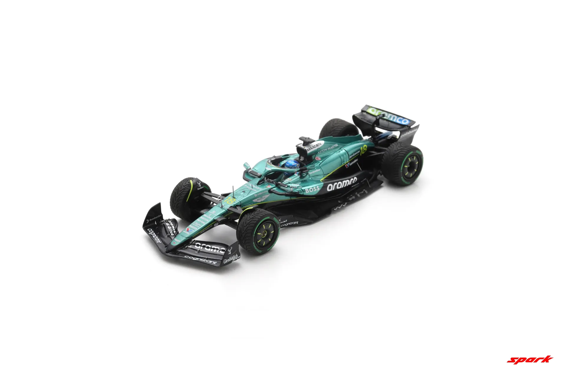 Spark : Aston Martin AMR25 │ No.18 Aston Martin Aramco Formula One Team 6th Australian GP 2025 Lance Stroll [1/43] [1/43]
