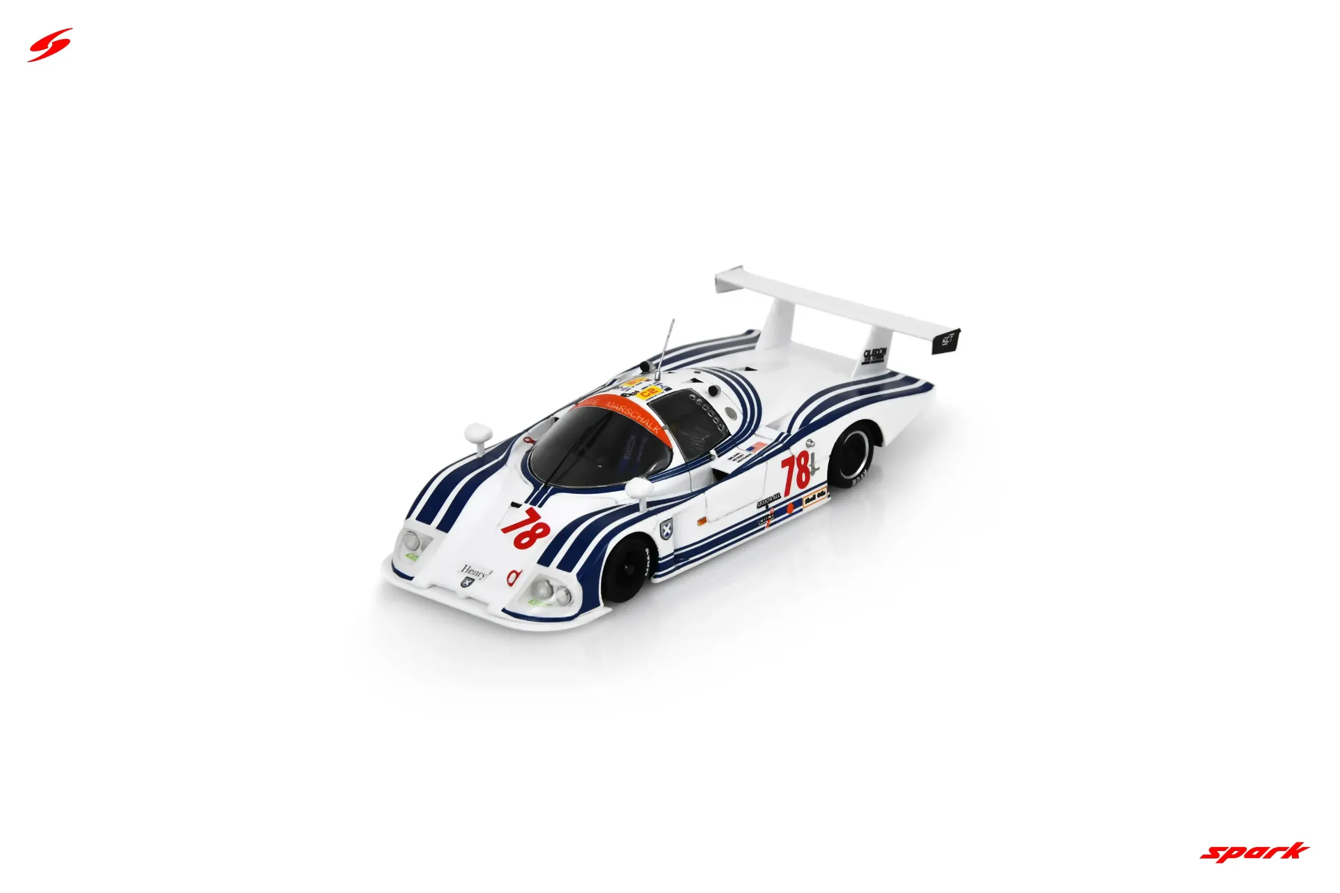 [SPK S8225] Spark : Ecosse C285 │ No.78 15th 24H Le Mans 1986 L. Delano - J. Hotckis - A. Petery