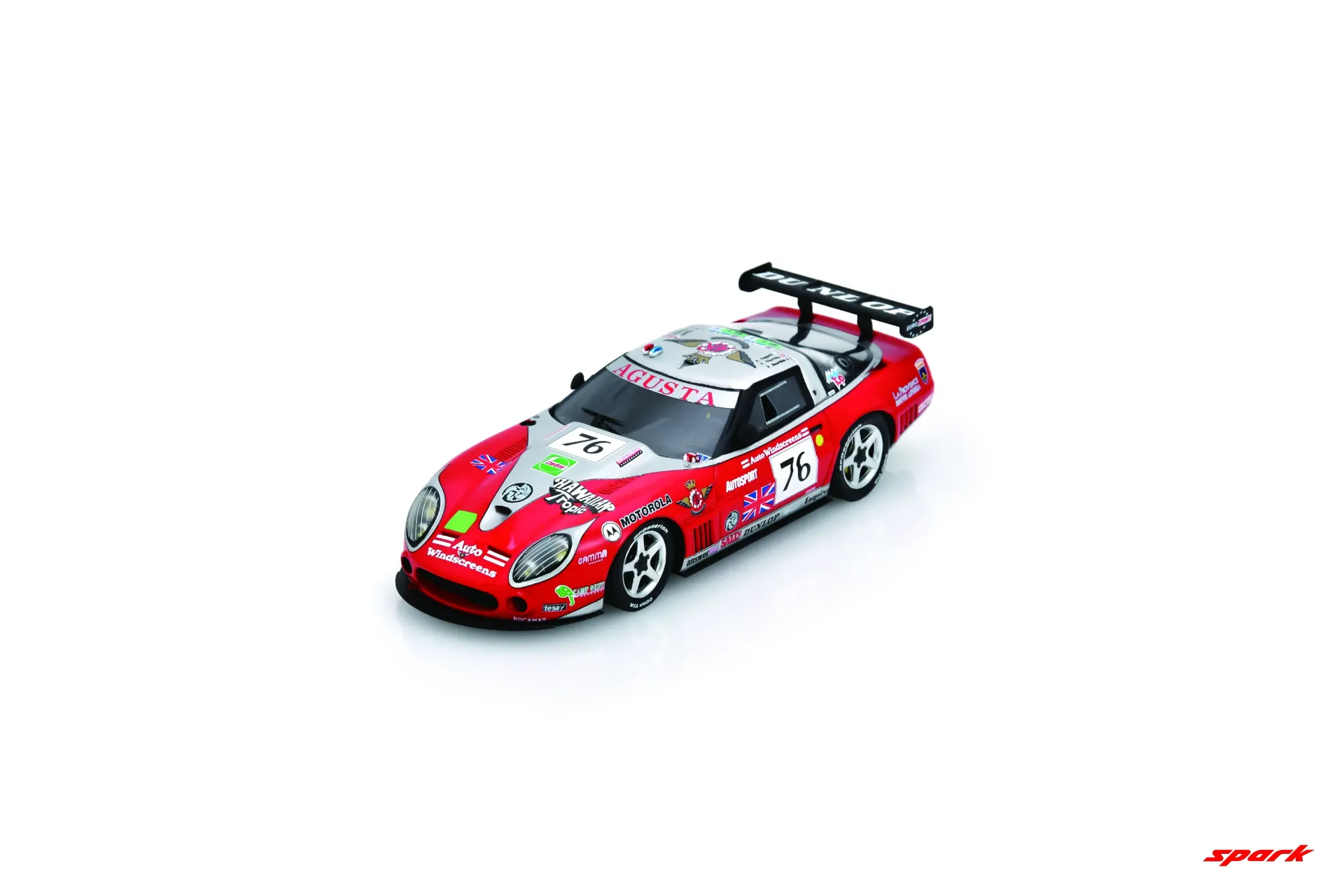 Spark : Corvette Callaway │ No.76 Le Mans 24H 1995 P. Bourdais - A. Copelli - T. Thyrring