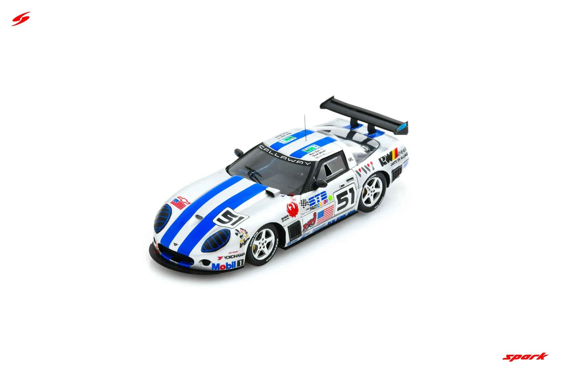 Spark : Corvette Callaway │ No.51 Le Mans 24H 1994 F. Jelinski - B. Said III - M. Maisonneuve [1/43]