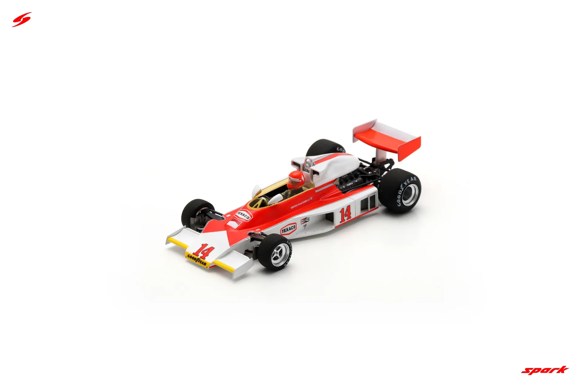 Spark : McLaren M23 │ No.14 Italian GP 1977 Bruno Giacomelli [1/43]