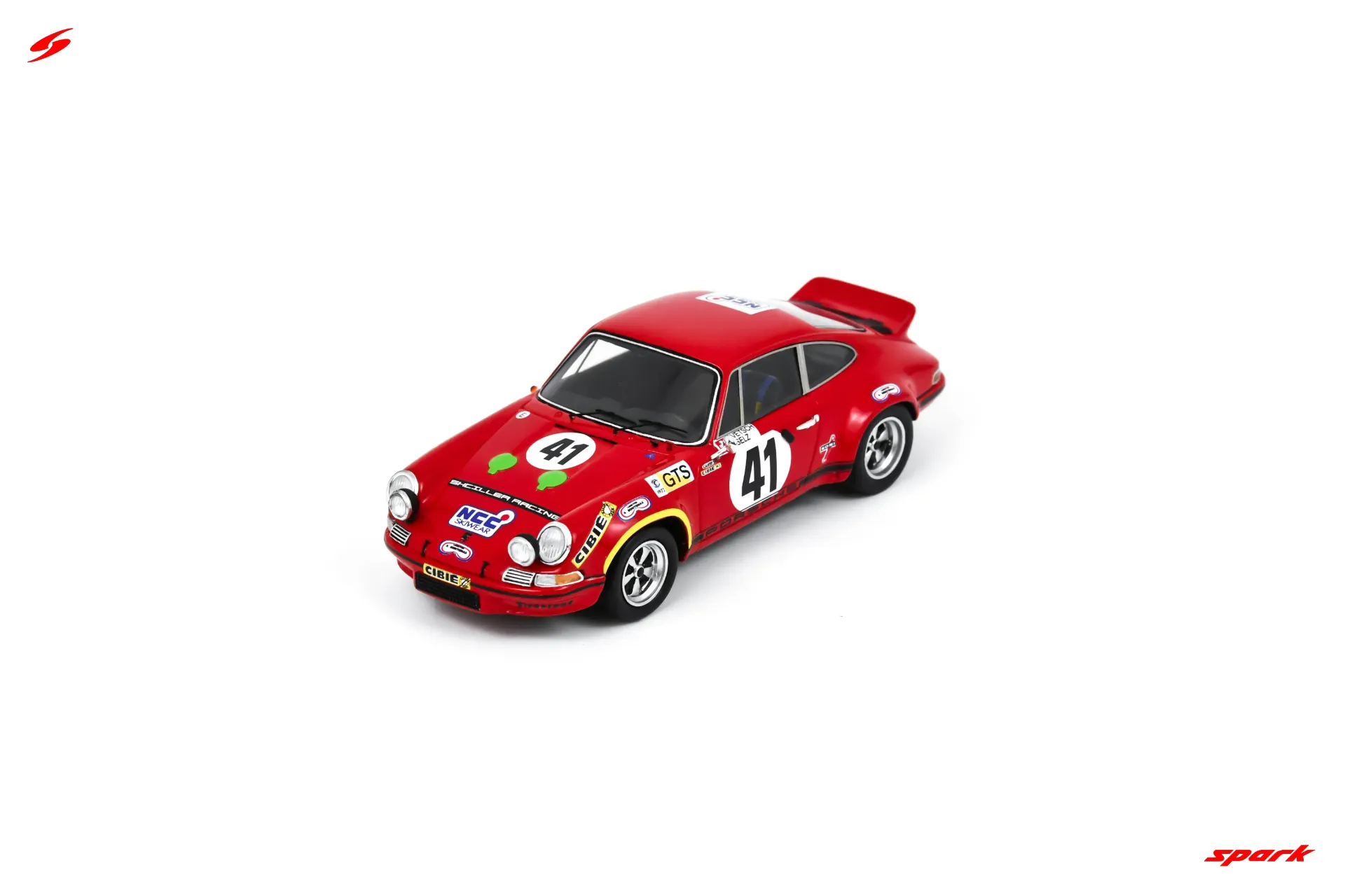 Spark : Porsche Carrera RSR 2.8 No.41 16th Le Mans 24H 1973 F. Vetsch - J. Selz