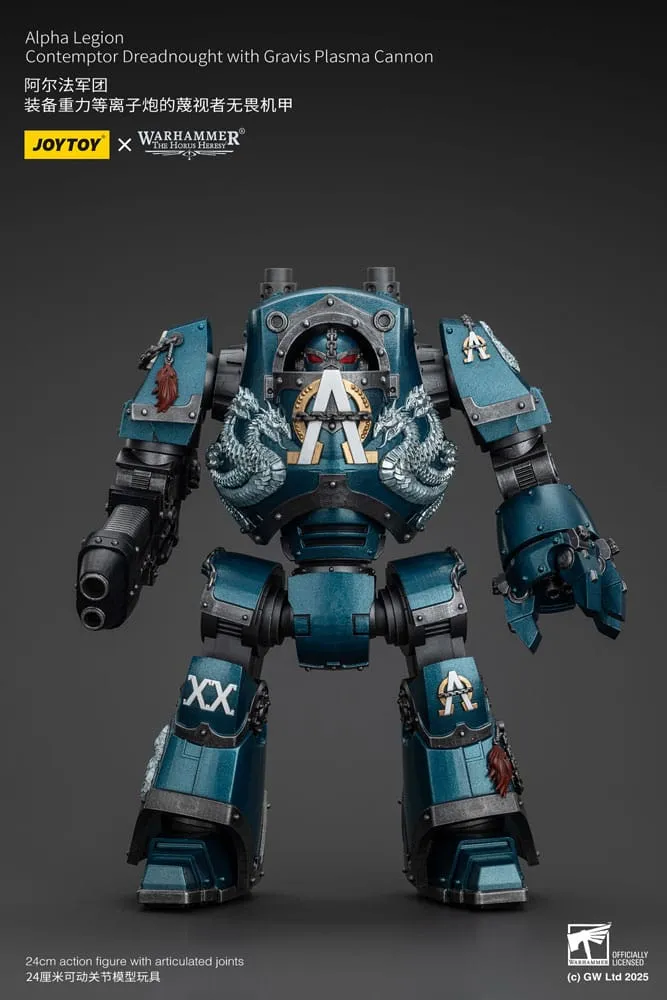 [JOY JT01109] JOYTOY : Alpha Legion "Contemptor Dreadnought with Gravis Plasma Cannon" │ Warhammer The Horus Heresy [1/18]