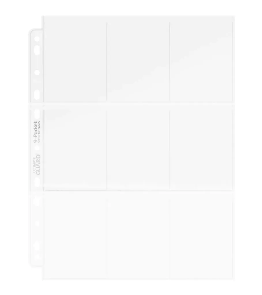 [UGD 010895] Ultimate Guard : 9-Pocket Pages • Standard Size (1pcs)