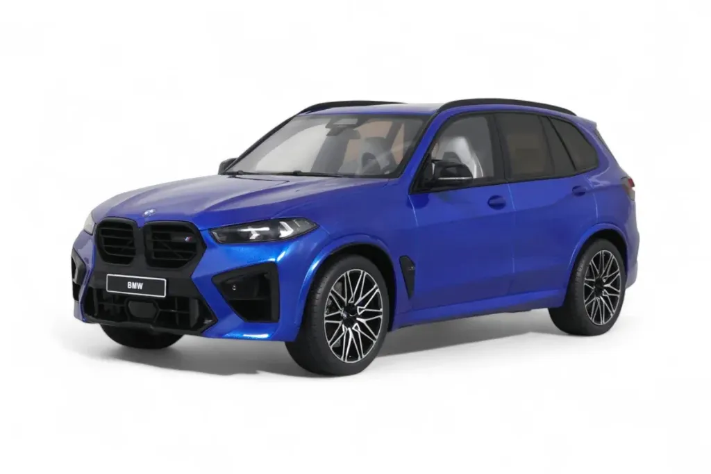 GT Spirit : BMW X5 M Compétition │ Marina bay blue  2023 [1/18]