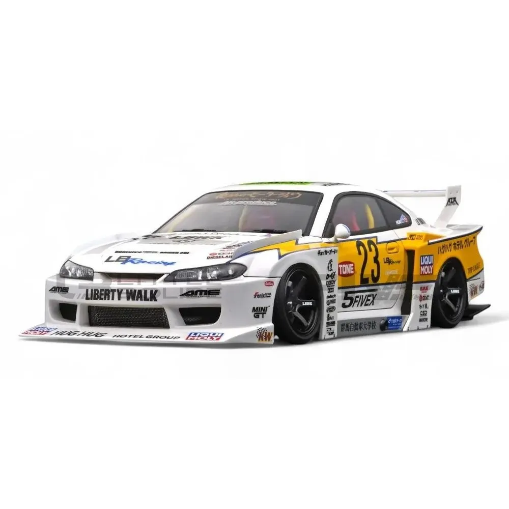 GT Spirit : Nissan S15 Silvia LB Super Silhouette White 2021 [1/18]