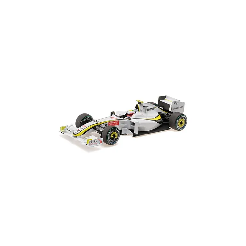 Minichamps : Brawn GP BGP001 23 Rubens Barrichello F1 Europe 2009 [1/18]