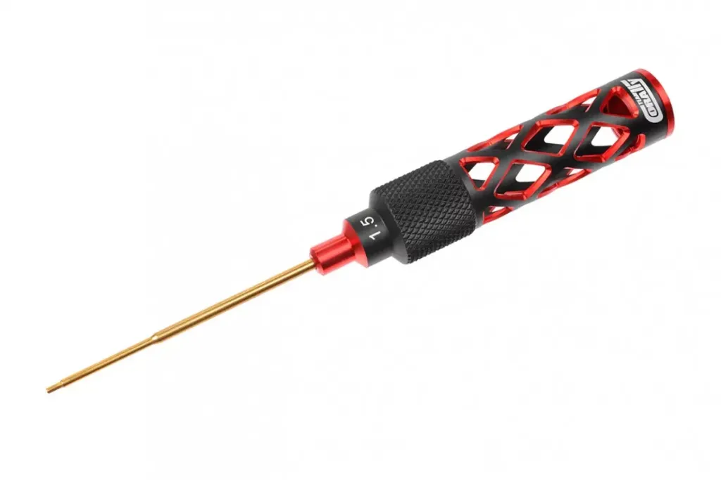 Team Corally : Tournevis avec manche en Aluminium "PRO Tool" HEX 1.5mm