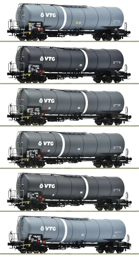 [ROC 6600007] Roco : Wagon Citerne Zans VTG 6pcs