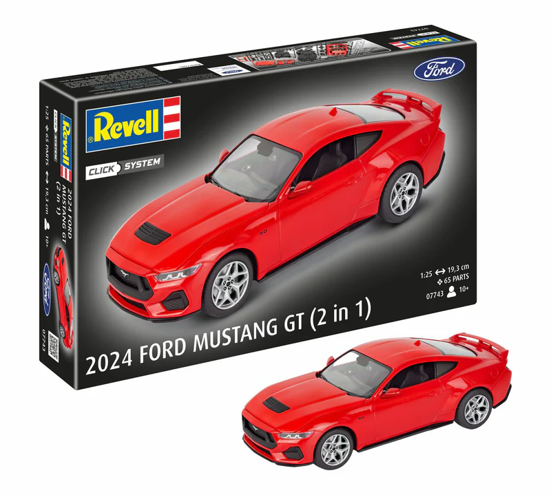 [REV 07743] Revell : Ford Mustang GT (2in1) │ Click System