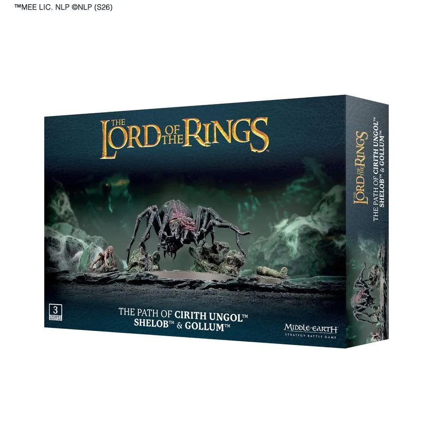 [GAW 30-102] The Lords of the Rings : The Path of Cirith "Ungol Shelob & Gollum" │ Middle-Earth Strategy Battle Game