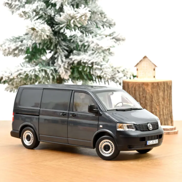 Norev : Volkswagen Transporter │ 2003 - Gris anthracite [1/18]