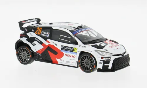 [IXM RAM982] Ixo Models : Toyota GR Yaris Rally2 WRC Rally Monte Carlo 2025 │ No.26 - H.Kogure/T.Luhtinen [1/43]