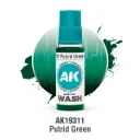 Ak Interactive : Putrid Green Wash (18ml) │ Acrylic Washes