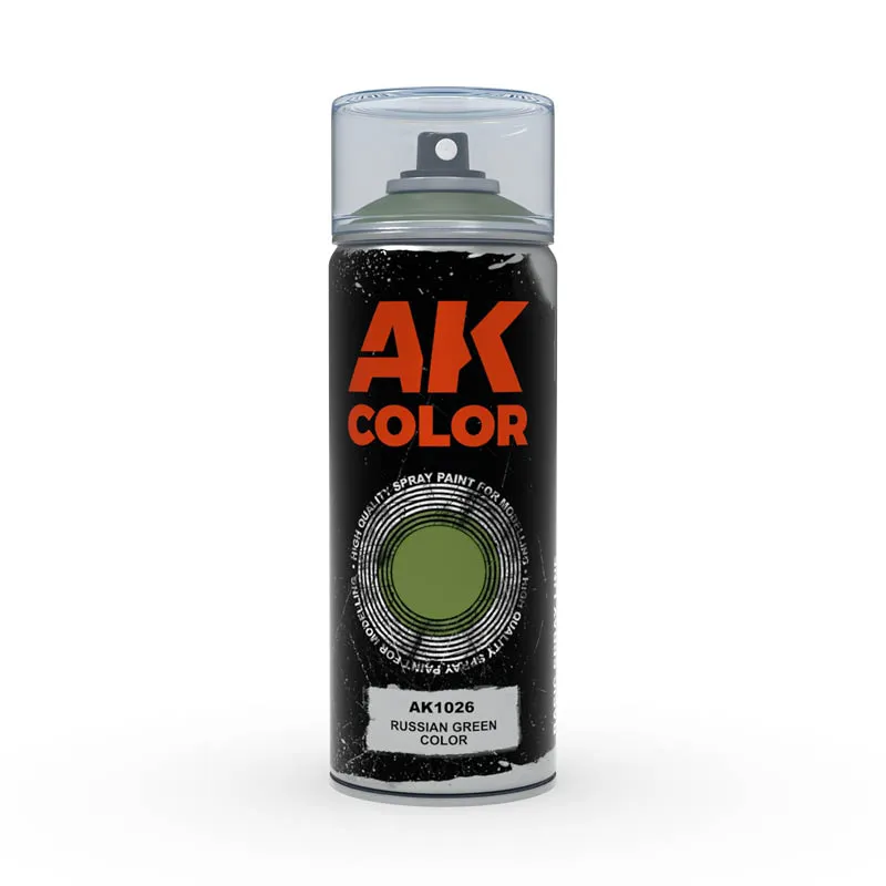 Ak : Spray Gris "Russian Green" (150ml)