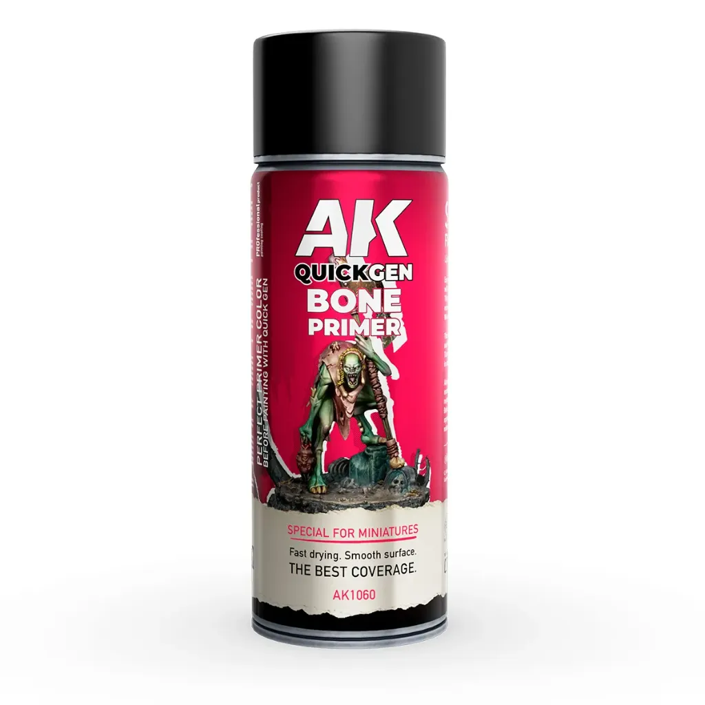 [AK AK1060] Ak : Spray "Bone Primer" (400ml) │ Quick Gen