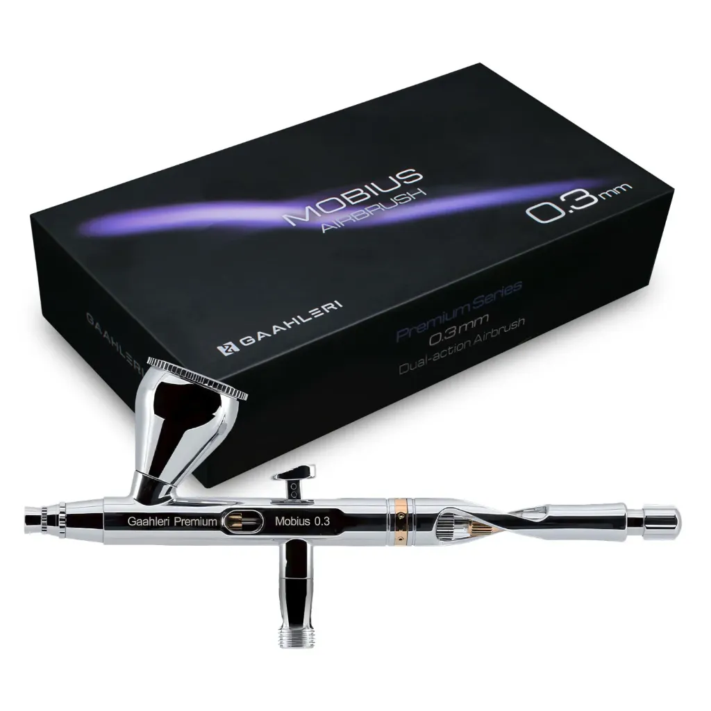[GAA 6377] GAAHLERI : Aerographe Mobius GHPM Premium Series (0.3mm)