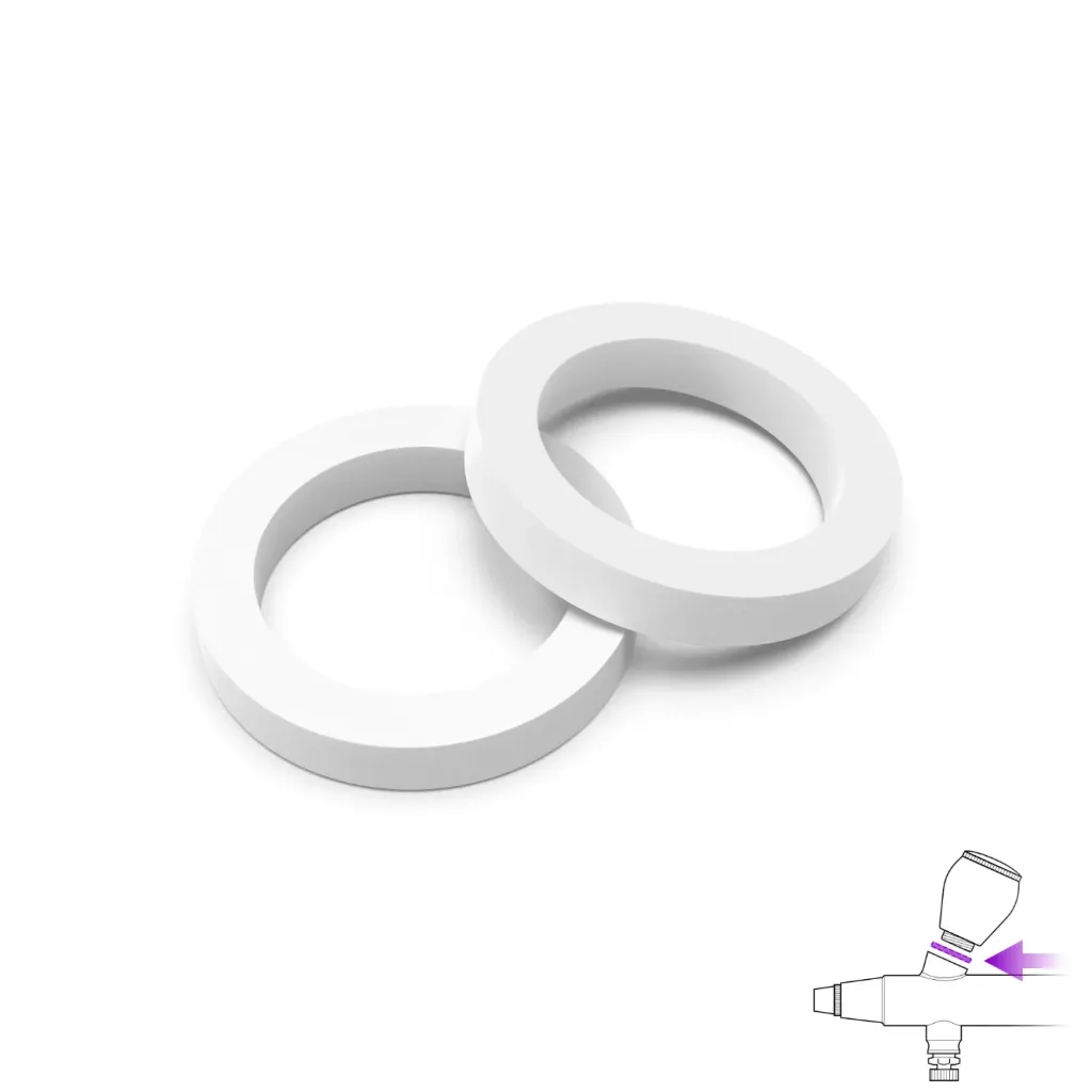 [GAA 6535] GAAHLERI : Joint en Teflon pour Godet (2pcs) (Compatible Mobius 0.2mm & 0.3mm)