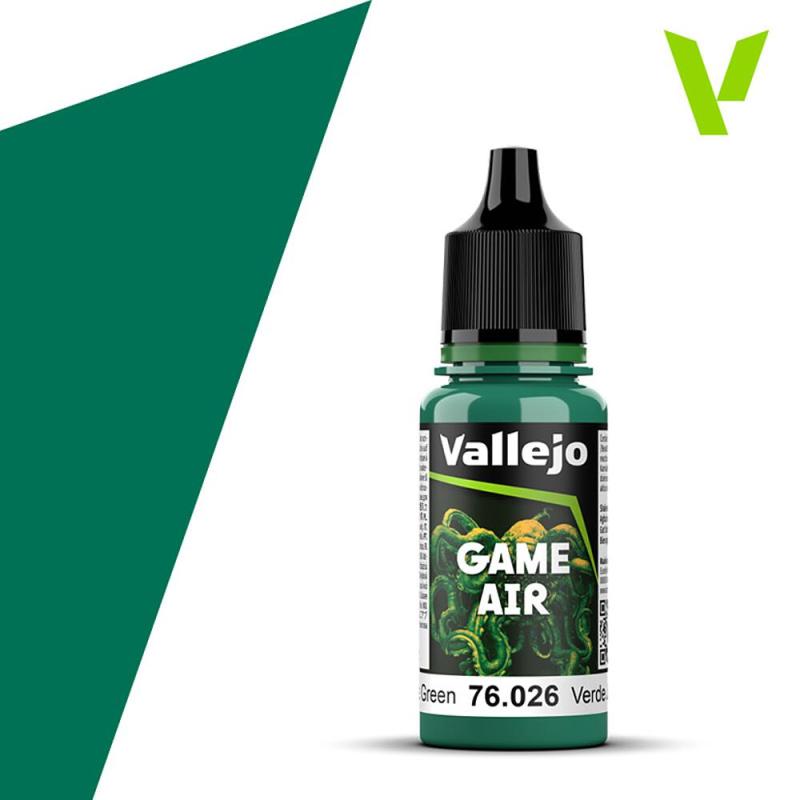 [VAL 76026] Vallejo : Jade Green (18ml) │ Game Air