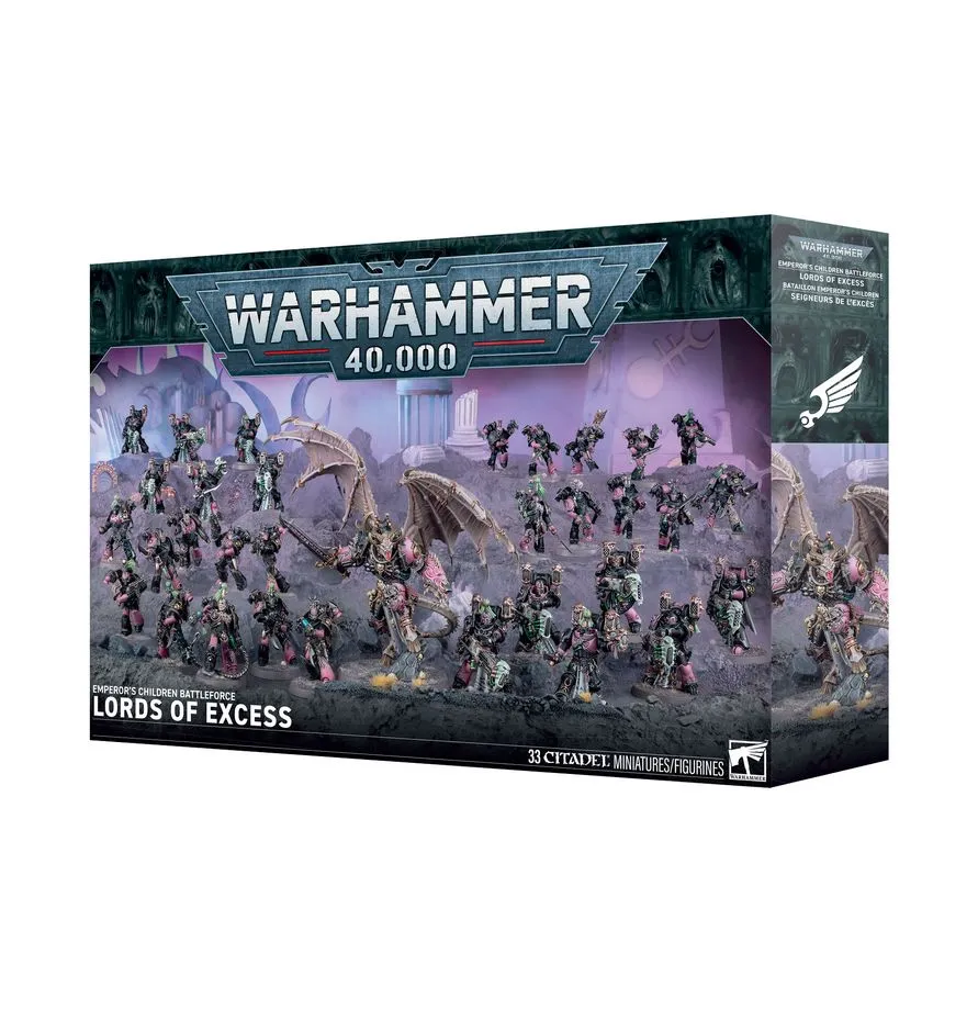 [GAW 37-12] Emperor's Children : Battleforce "Lords of Excess" │ Warhammer 40.000