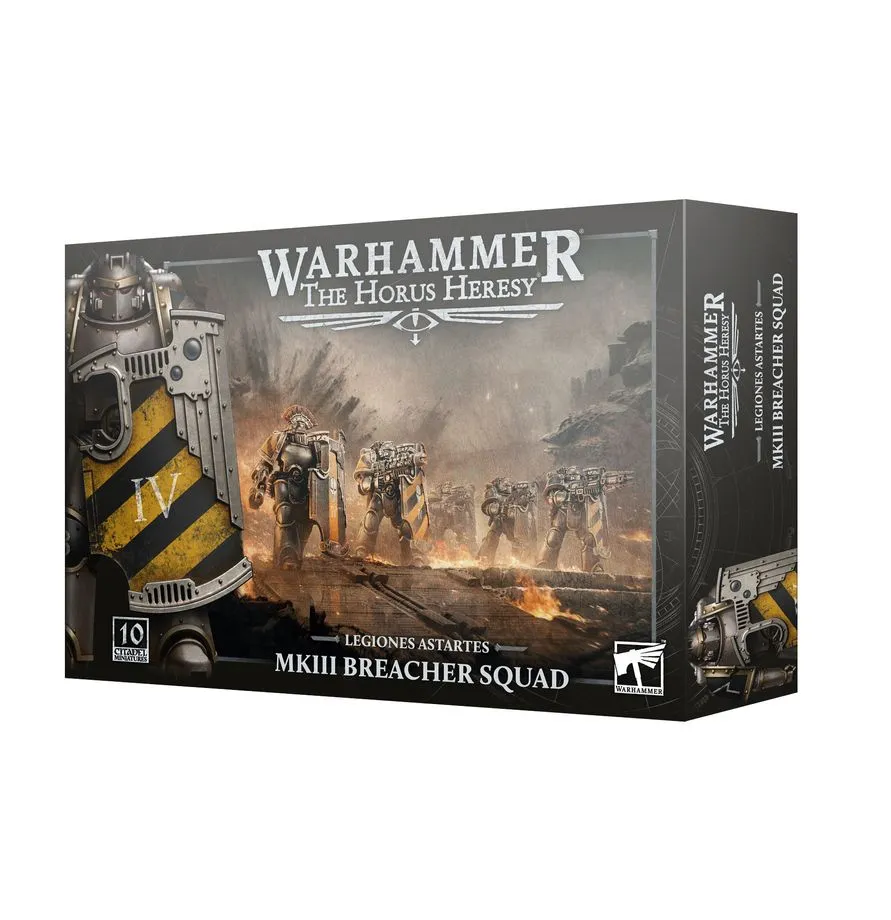 [GAW 31-141] Legiones Astartes : Mk.III Breacher Squad │ The Horus Heresy