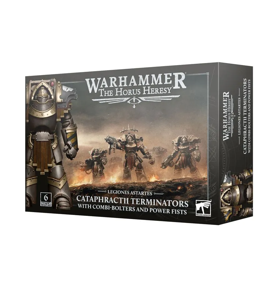 [GAW 31-143] Legiones Astartes : Cataphractii Terminators with Combi-Bolters and Power Fists │ The Horus Heresy