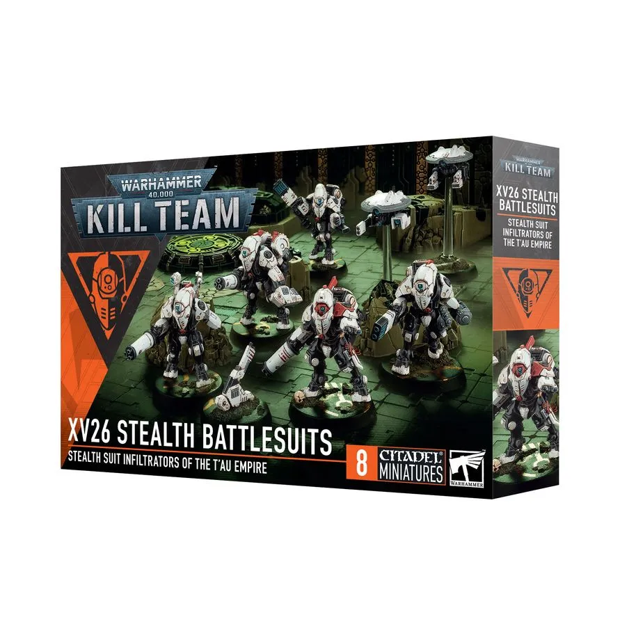 [GAW 102-13] Kill Team : Exo-Armures XV26 Stealth │ Warhammer 40.000