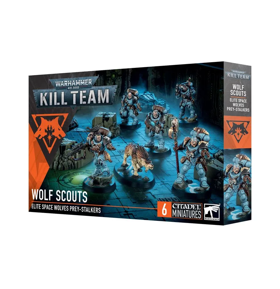 [GAW 102-11] Kill Team : Scouts Space Wolves │ Warhammer 40.000