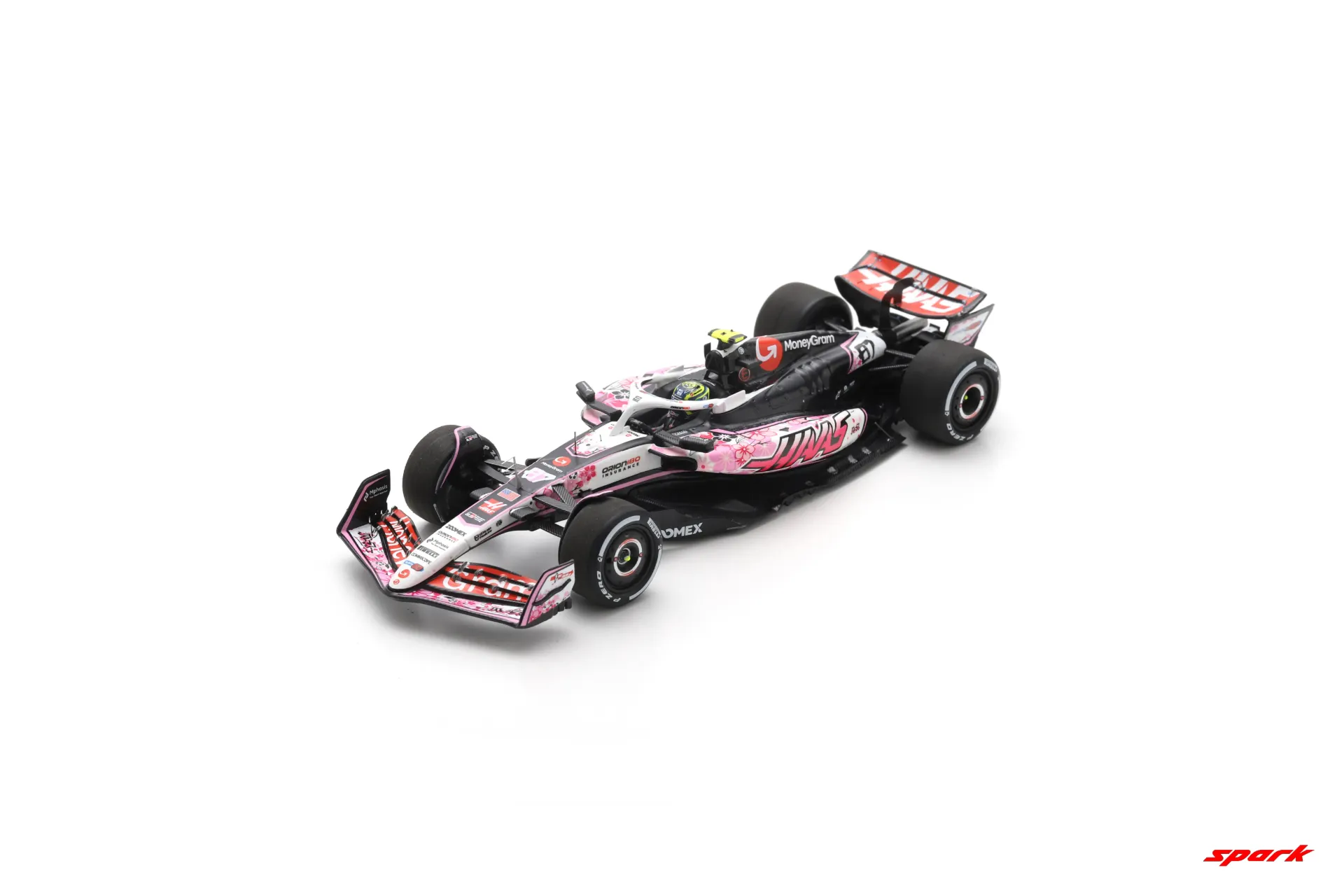 Spark : Haas VF-25 No.87 MoneyGram Haas F1 Team Japanese GP 2025 Oliver Bearman