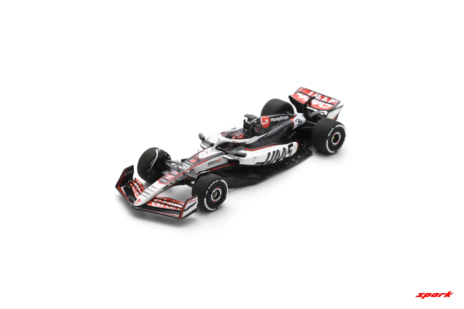 Spark : Haas VF-25 No.31 MoneyGram Haas F1 Team 5th Chinese GP 2025 Esteban Ocon [1/43]
