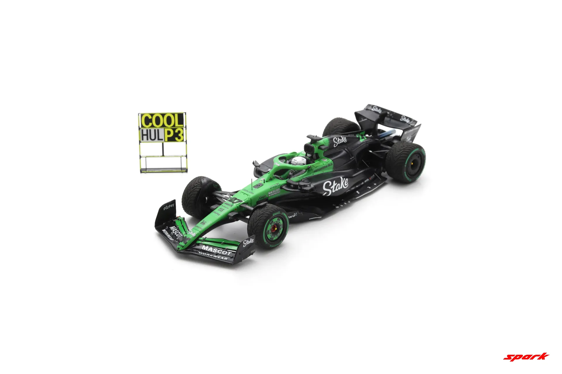 Spark : Kick Sauber C45 No.27 Stake F1 Team Kick Sauber 3rd British GP 2025 Nico Hulkenberg [1/43]