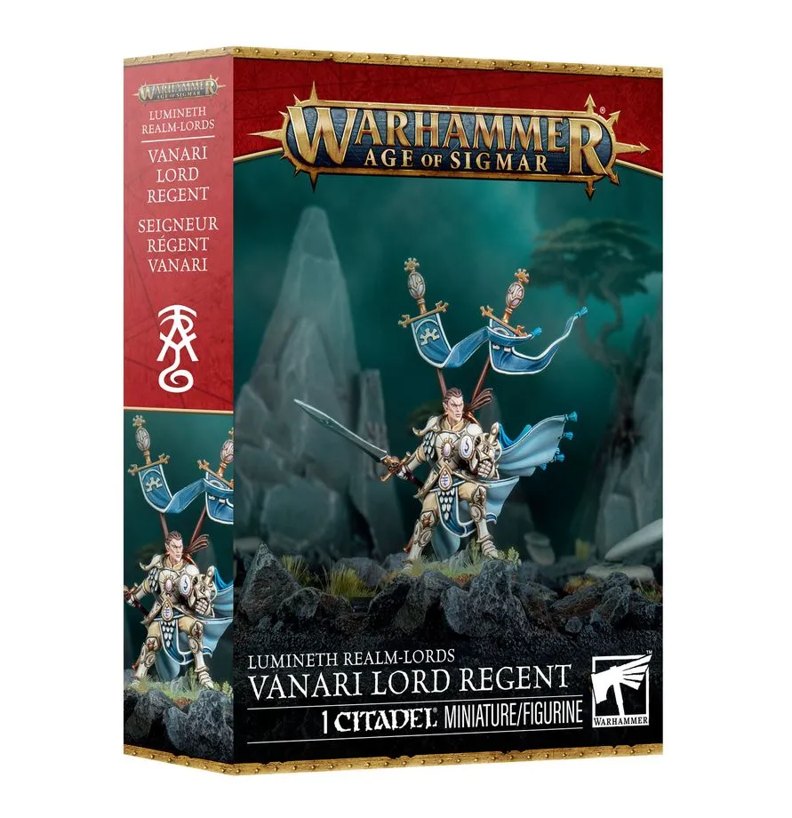 [GAW 87-66] Lumineth Realm-Lords : Vanari Lord Regent │ Warhammer Age of Sigmar