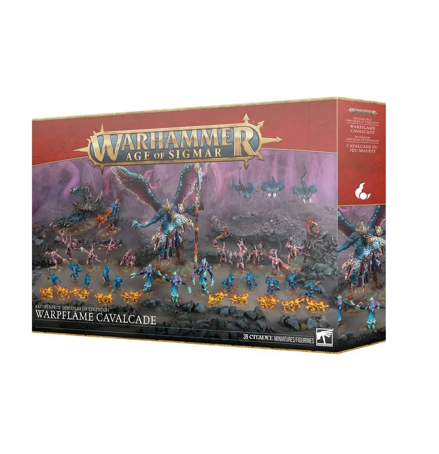 [GAW 83-110] Disciples of Tzeentch : Battleforce "Warpflame Cavalcade" │ Warhammer Age of Sigmar