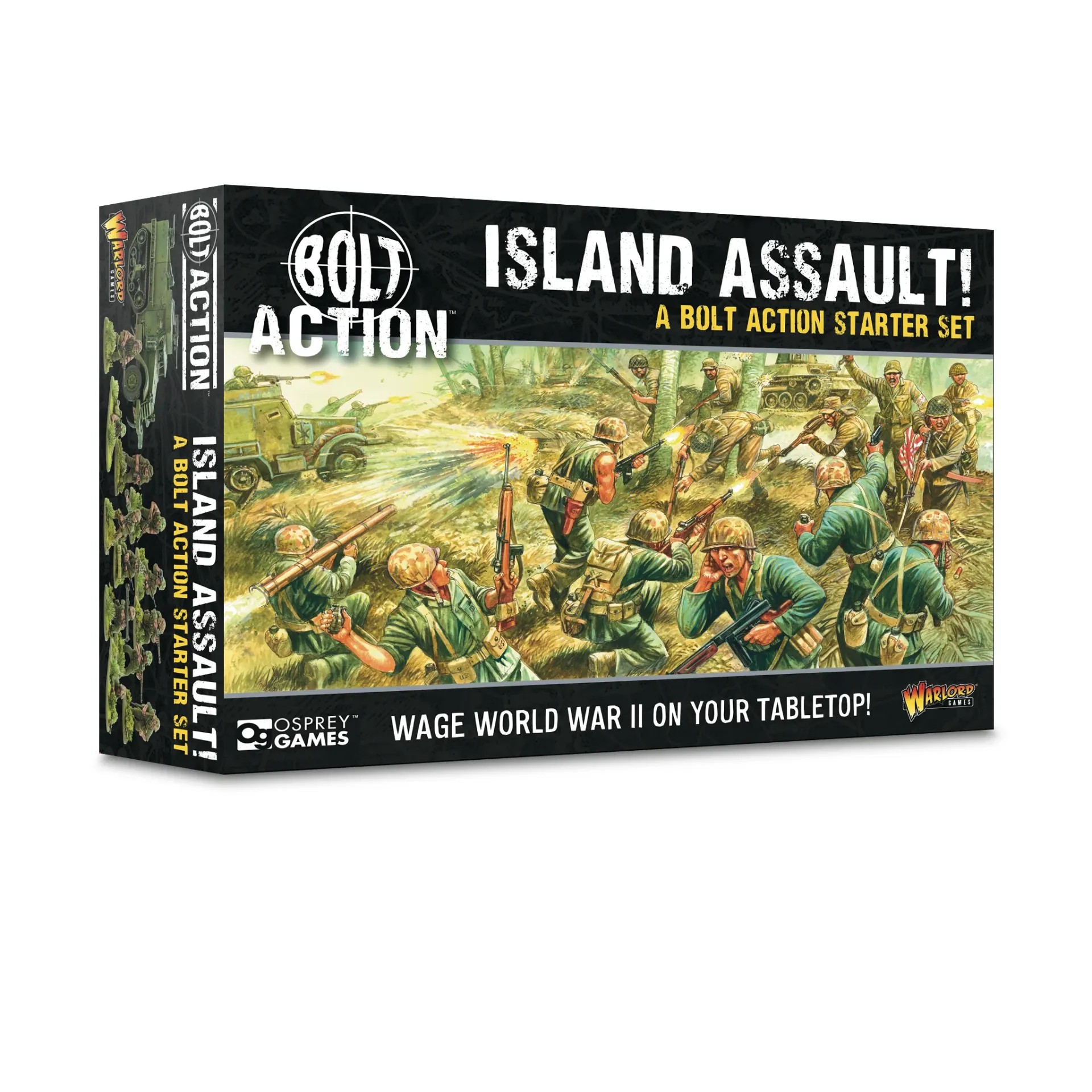 [WLG 401520008] Bolt Action : WWII Pacific War Starter Set "Island Assault" V3 [FR]