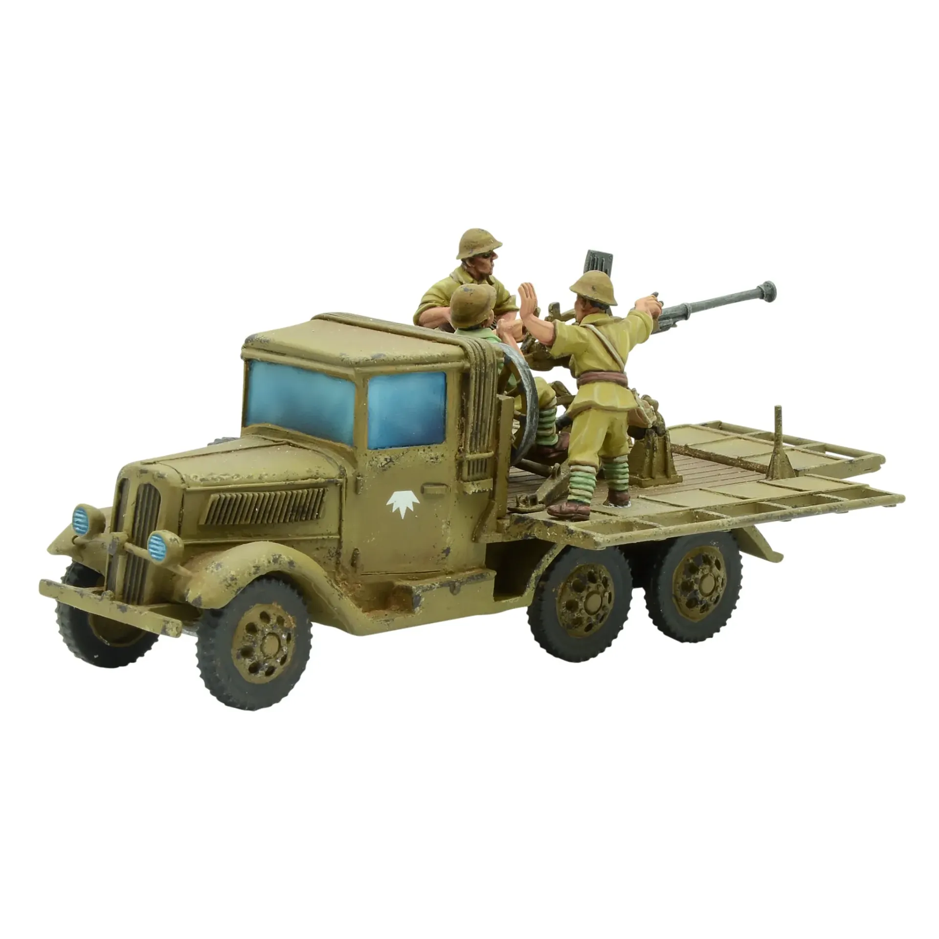Bolt Action : Isuzy Type 98 AA Machine Cannon carrier │ Early - Mid - Late