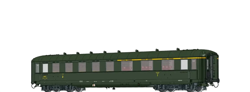 [BRA 51123] Brawa : Voiture A3B5 myfi SNCF avec éclairage