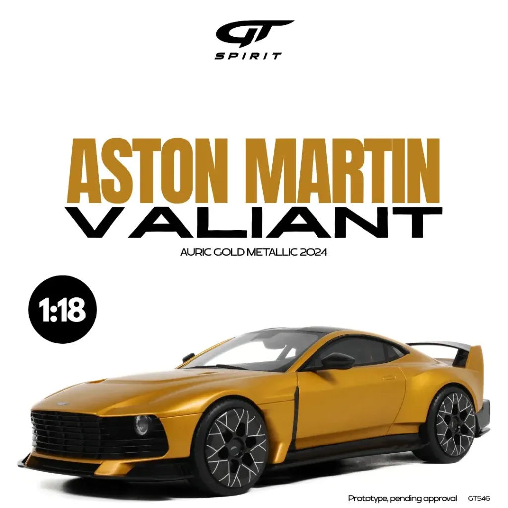 GT Spirit : Aston Martin Valiant │ 2024 - Gold Metallic [1/18]