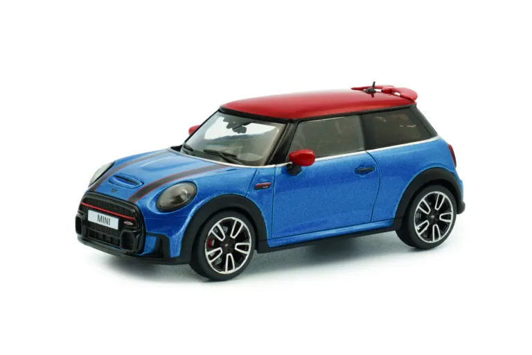 [SOL S4315003] Solido : Mini Cooper John Cooper Works │ Island Blue Metallic - 2023