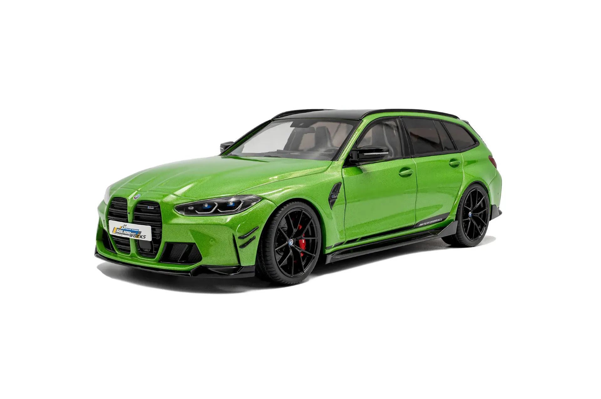 [SOL S1813703] Solido : BMW M3 Touring with Performance Parts │ Green Metallic - 2024