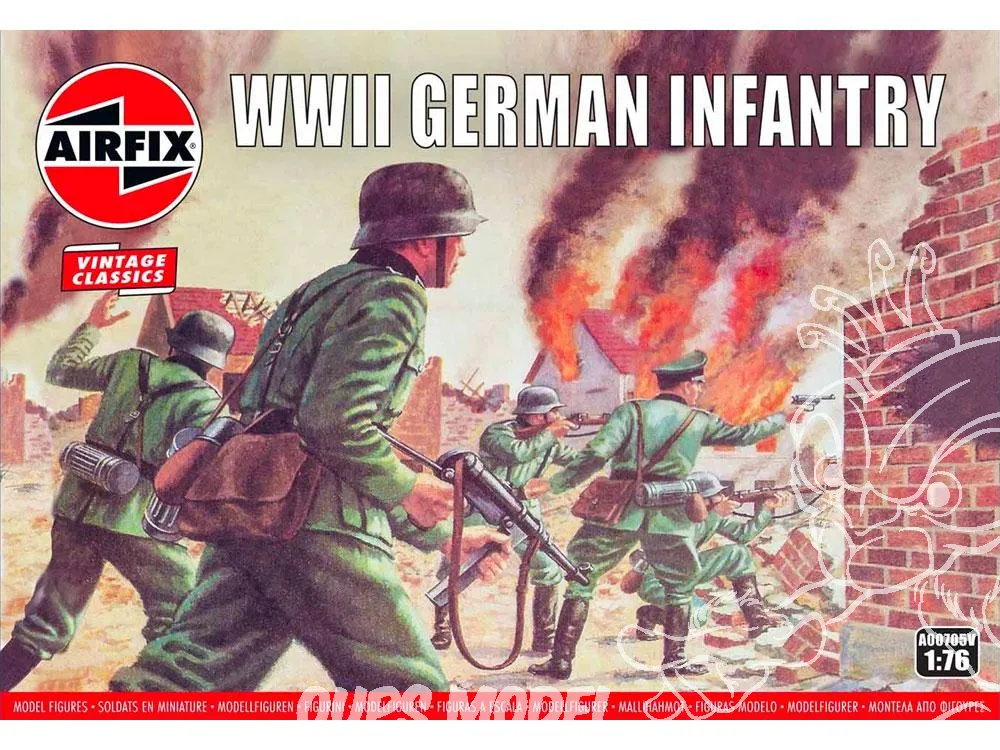 [AIR A00705V] Airfix : WWII German Infantry
