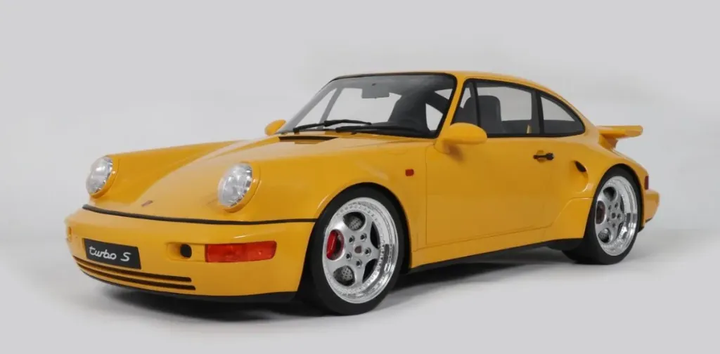 GT Spirit : Porsche 911 964 Turbo S │ Jaune - 1/8