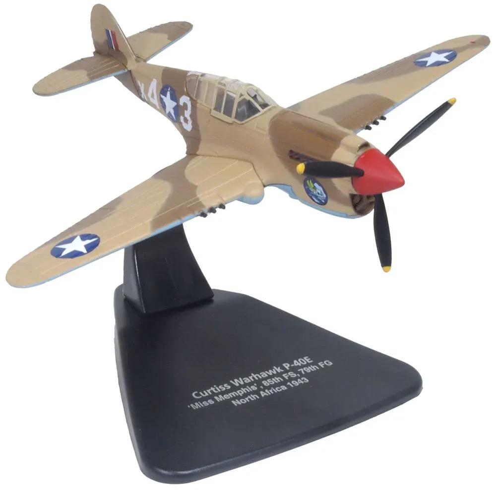 [OXF AC127] Oxford : 1943 Curtiss P40-F Warhawk X43 │ Miss Memphis - N.Africa
