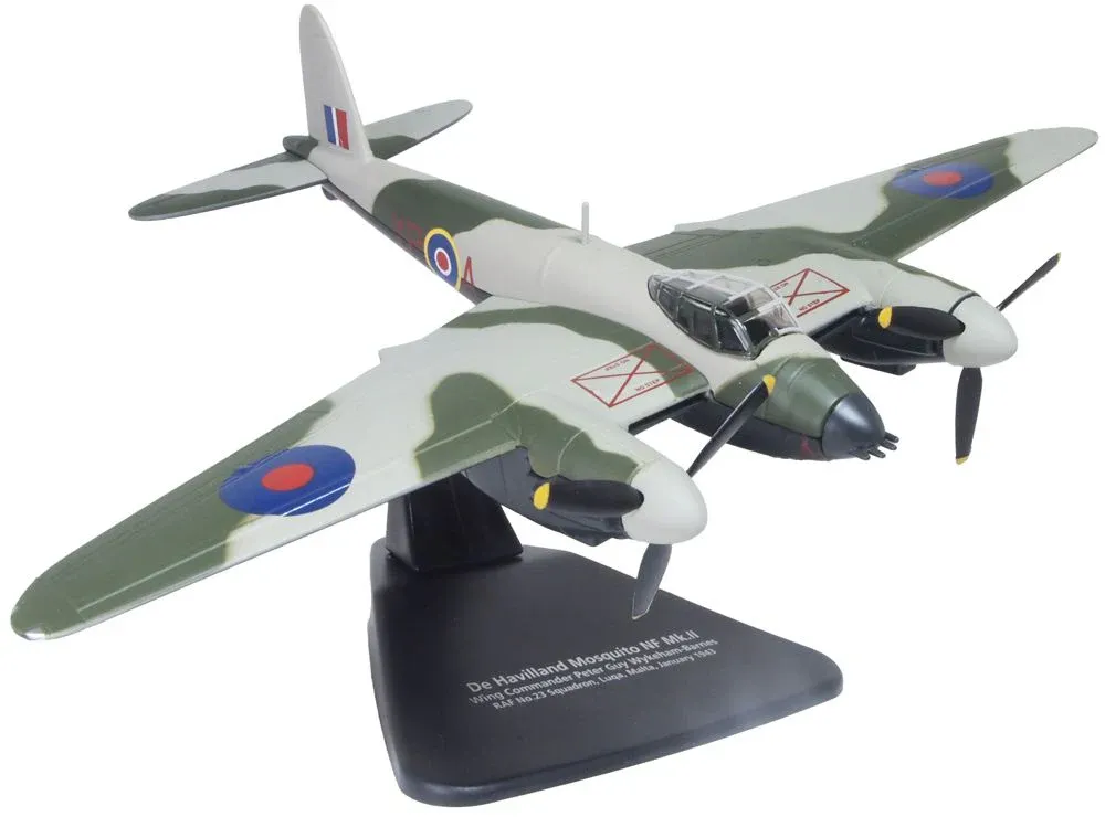 [OXF AC128] Oxford : 1943 D H Mosquito NF MkII P.G.Wykeham-Barnes. Raf No.23 Sqn. Malta