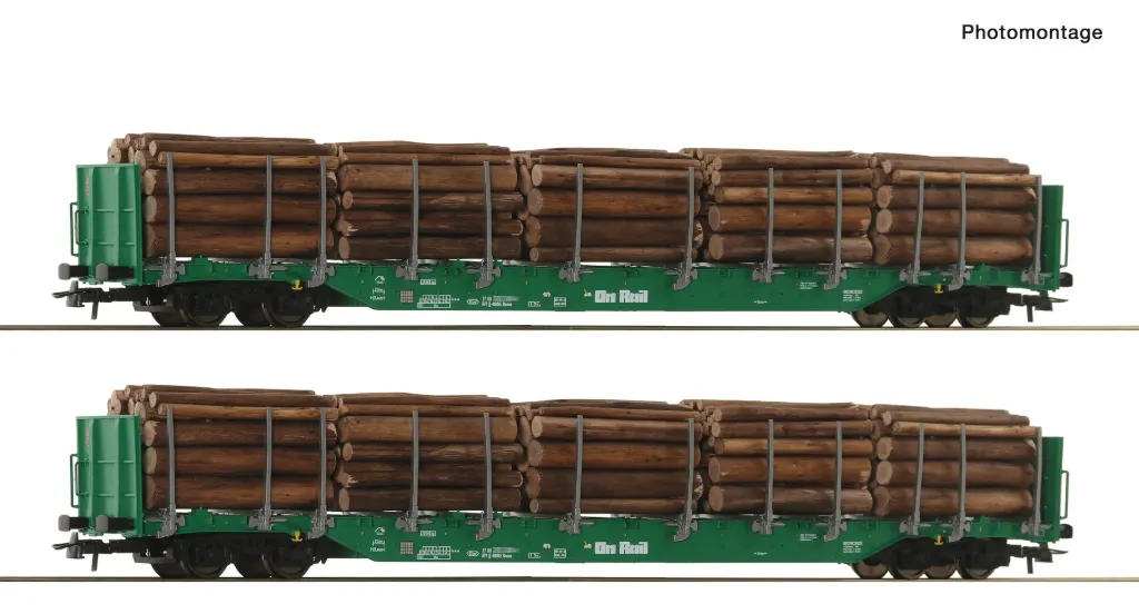 [ROC 6600319] Roco : Stanchion wagons, OnRail