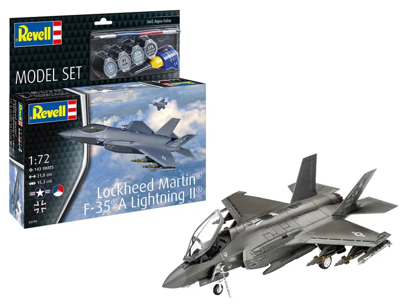 [REV 63799] Revell : Model Set Lockheed Martin® F-35®A Lightning II