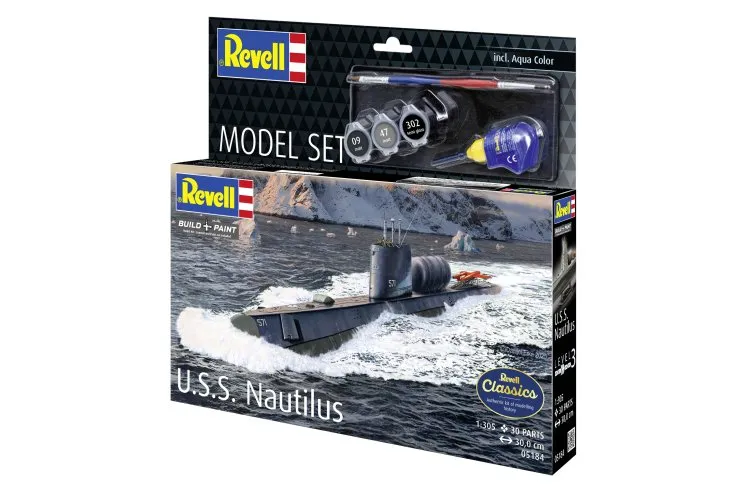 [REV 65184] Revell : Set modèle U.S.S. Nautilus