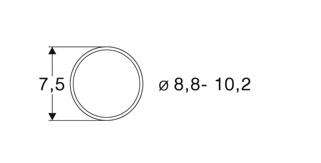 [ROC 40073] Roco : Bandages 8.8 - 10.2mm 10pcs