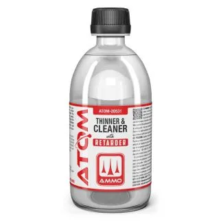 [MIG ATOM-20531] Ammo Mig : Atom Thinner & Cleaner acrylique avec Retarder (500ml)